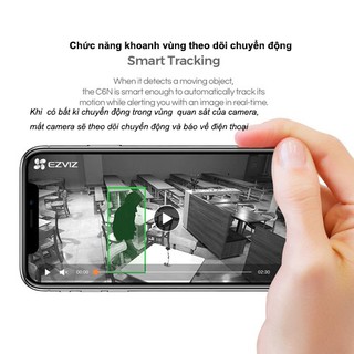 Camera Wifi EZVIZ 2M C6N 1080P -2.0MP (Hỗ Trợ Cổng LAN)