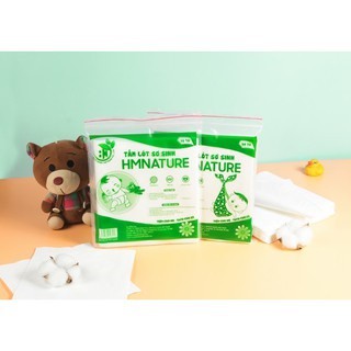 Miếng lót sơ sinh, Giấy lót sơ sinh HMNATURE-Túi 30 tờ - HÀNG CHÍNH HÃNG