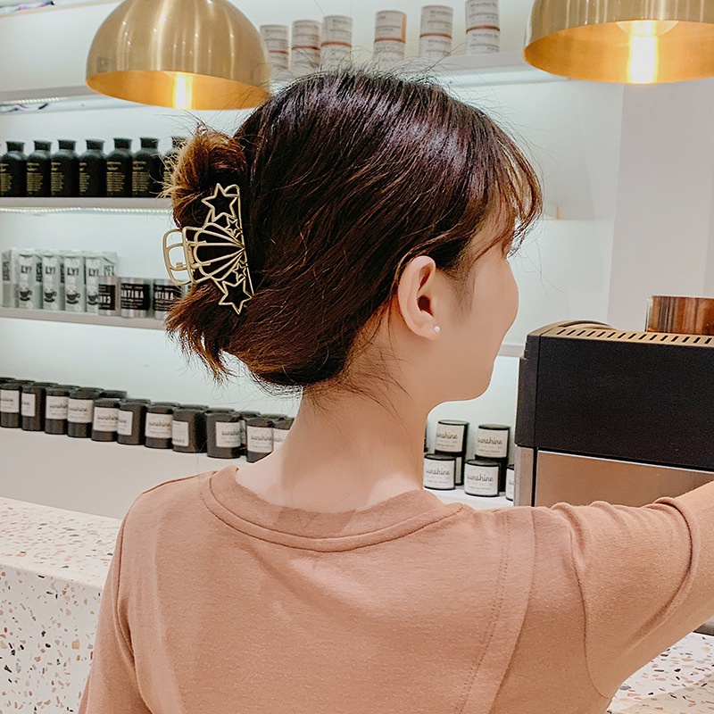 Kẹp Tóc Kim Loại Xinh Xắn Theo Phong Cách Hàn Quốc