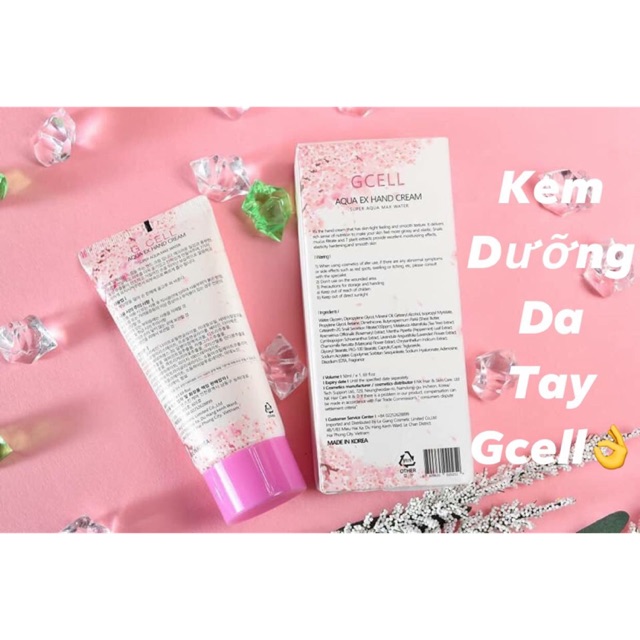 Kem Dưỡng Da Tay Gcell cao cấp Hàn Quốc.