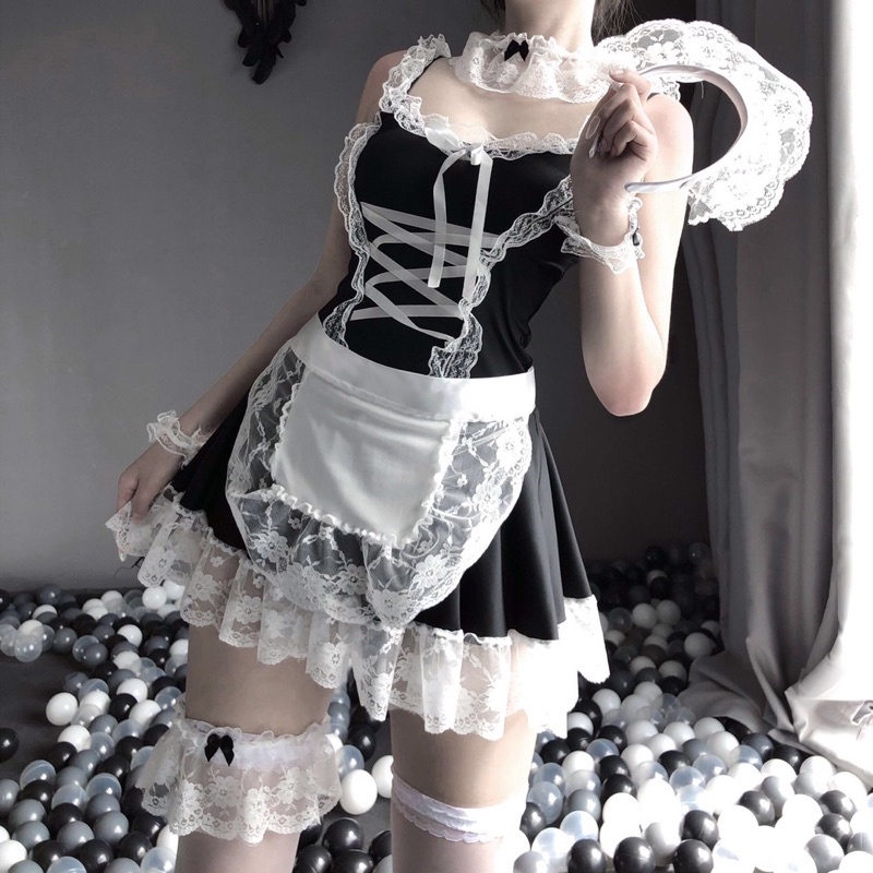 Bộ cosplay cô hầu gái quyến rũ F85
