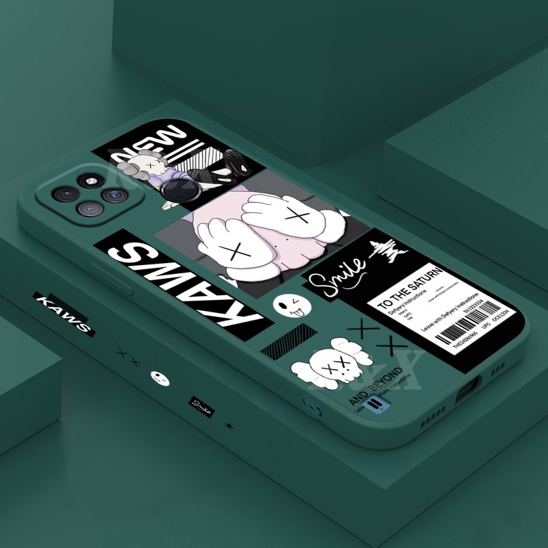Ốp Điện Thoại TPU Hình Kaws Sesame Street Cho Realme C35 C21Y C25Y C21 C11 C25 C17 C15 C12 C3 C2 Realme 8i 7i 5 5i 6i 6Pro 7Pro