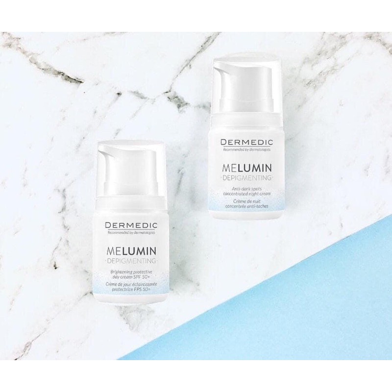 Kem dưỡng trắng da, làm đều màu da, mờ thâm nám dành cho da sạm nám Melumin 50ml