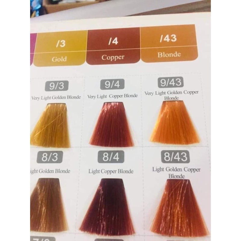 Nhuộm tóc COLORLINE Tự chọn màu(inbox màu)+kèm oxy trợ nhuộm