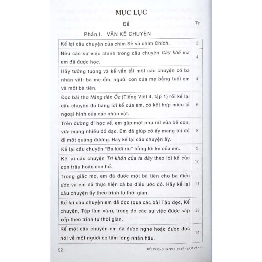 Sách Bồi Dưỡng Năng Lực Tập Làm Văn 4
