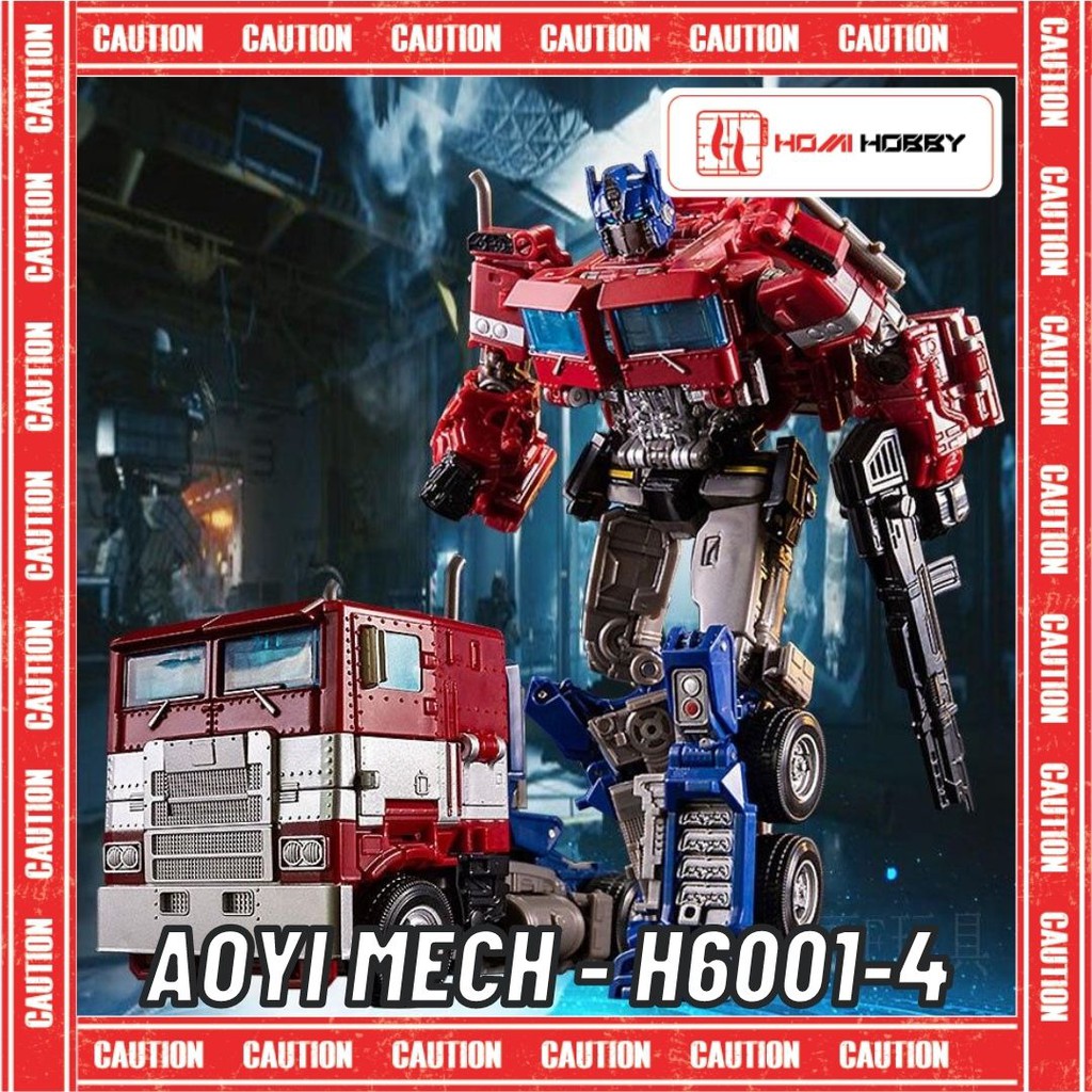 Mô hình Transformers Aoyi Mech Optimus Prime Transformer H6001-4 ss38 KO