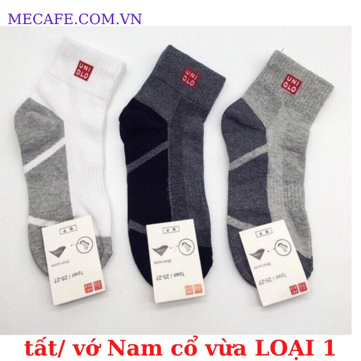 Vớ/Tất nam cổ vừa cao cấp Uni qlo (hàng đẹp xuất Nhật)