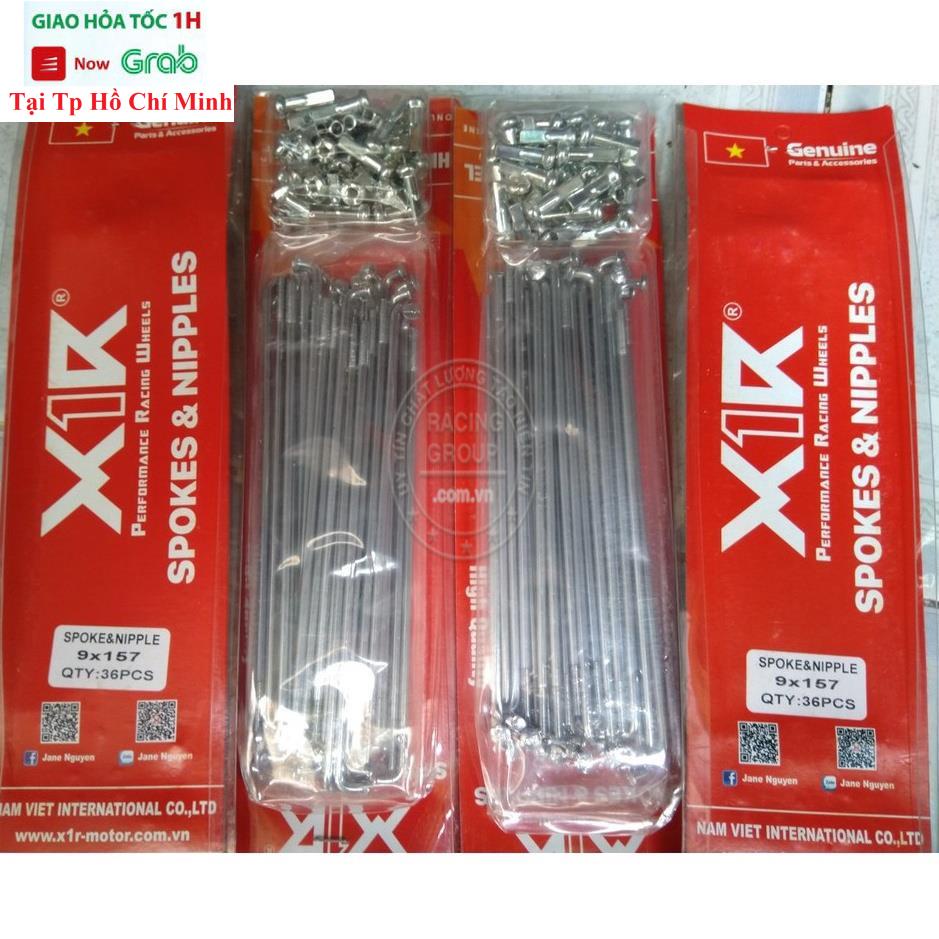 Căm Xe Máy X1R Mạ Crom Đủ Size 149-157-184 Sáng Bóng Hàng Cao Cấp