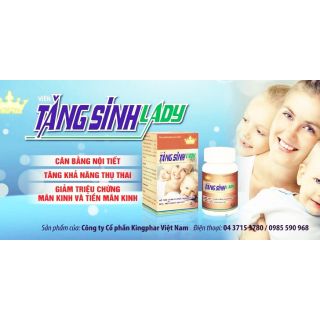 Hỗ trợ cân bằng nội tiết, tăng khả năng thụ thai - combo 3 hộp tăng sinh kingphar