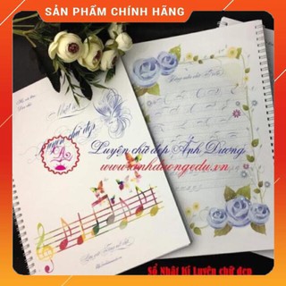 *Sieu re* VỞ NHẬT KÍ LUYỆN CHỮ ĐẸP 108 TRANG