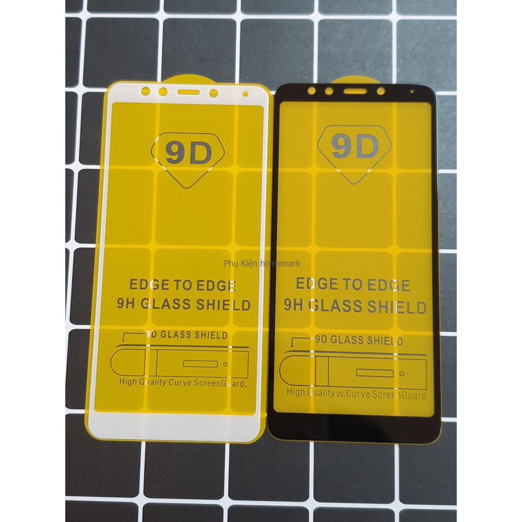 Kính cường lực Xiaomi Redmi 5 Plus (9D full tràn màn)