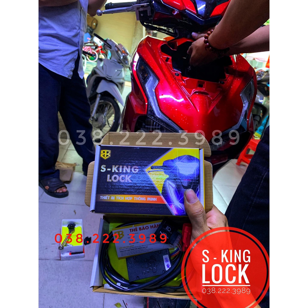 Bộ Tắt Đèn Xe Honda AIR BLADE 125 / 150 / 160 Bảo Hành 24 Tháng - S King Lock