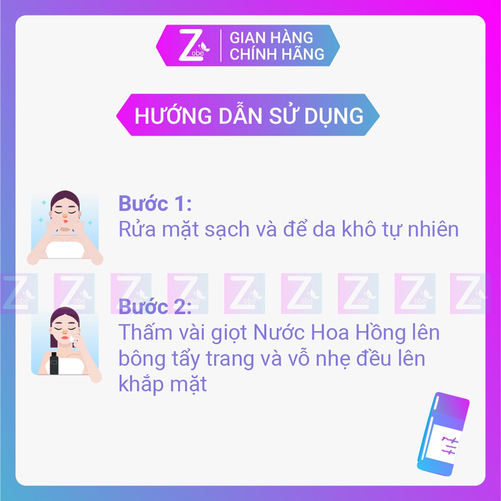 Nước Hoa Hồng Oribe Giúp Làm Sạch Sâu Se Khít Lỗ Chân Lông 150ml