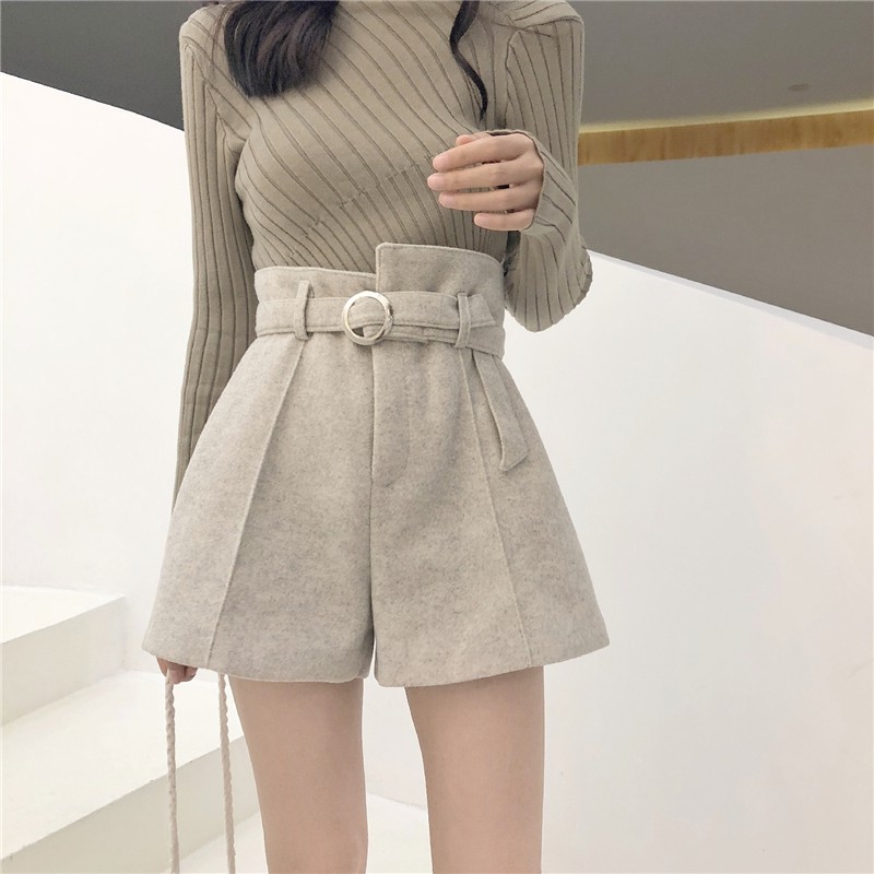 Ulzzang ( 얼짱) - QUẦN SHORT NỮ XU HƯỚNG THU ĐÔNG (CHẤT DÀY DẶN)