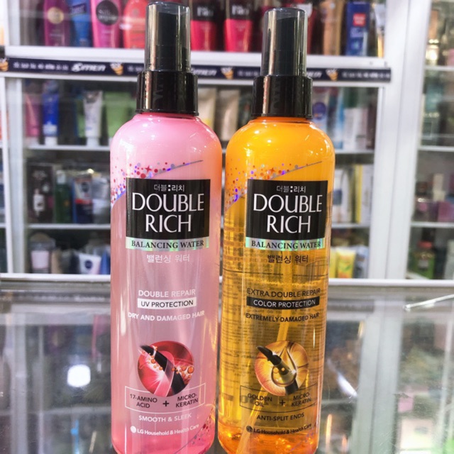 Xịt dưỡng tóc double rich chăm sóc chuyên sâu dành cho tóc nhuộm 250ml