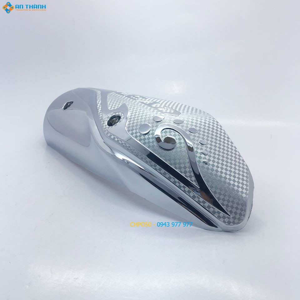 Ốp che pô Honda Lead 125  xi mạ crom