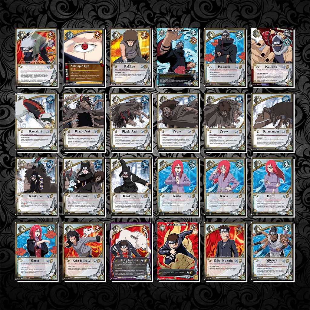 Thẻ Bài Naruto TCG - Phần 1 - 6.3 x 9cm