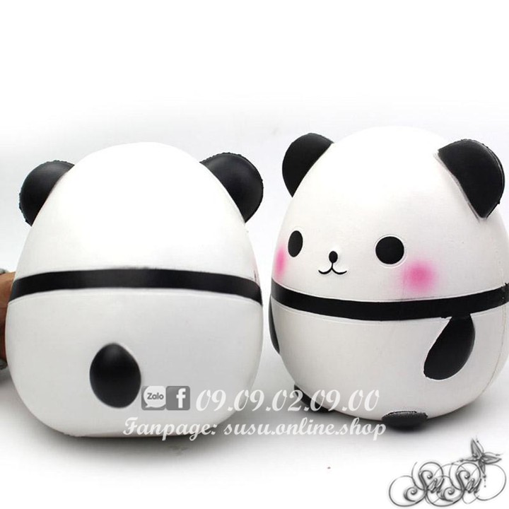 Squishy panda trứng