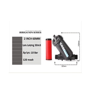 Bộ lọc đĩa phi 60mm ARKA hệ thống tưới lớn