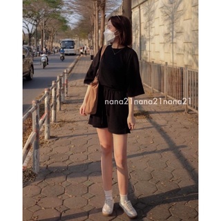 Set áo pull và quần short