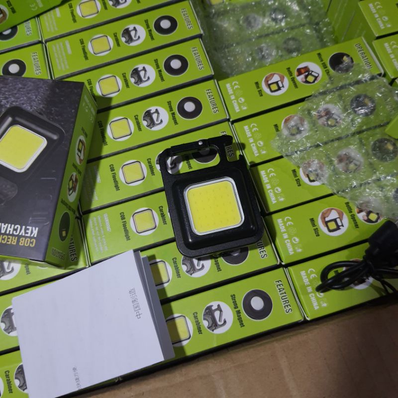 Đèn pin mini treo móc chìa khoá