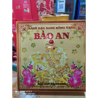 Bánh đậu xanh rồng vàng Bảo an , đặc sản hải dương 470gam