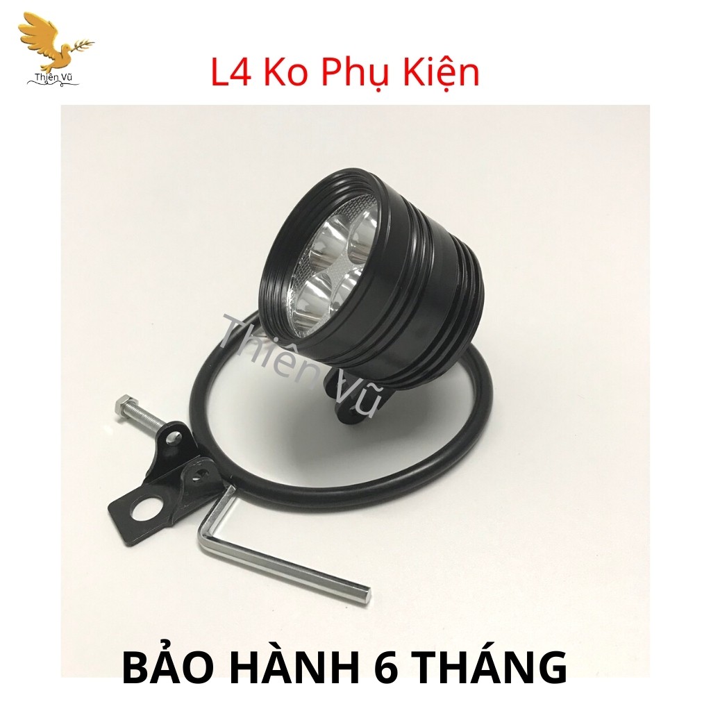 Đèn Pha Led Trợ Sáng L4 - T1 3 Chế Độ [ 𝘾𝙖𝙤 𝘾𝙖̂́𝙥 ] Mẫu Mới Nhất - Bảo Hành 6 Tháng