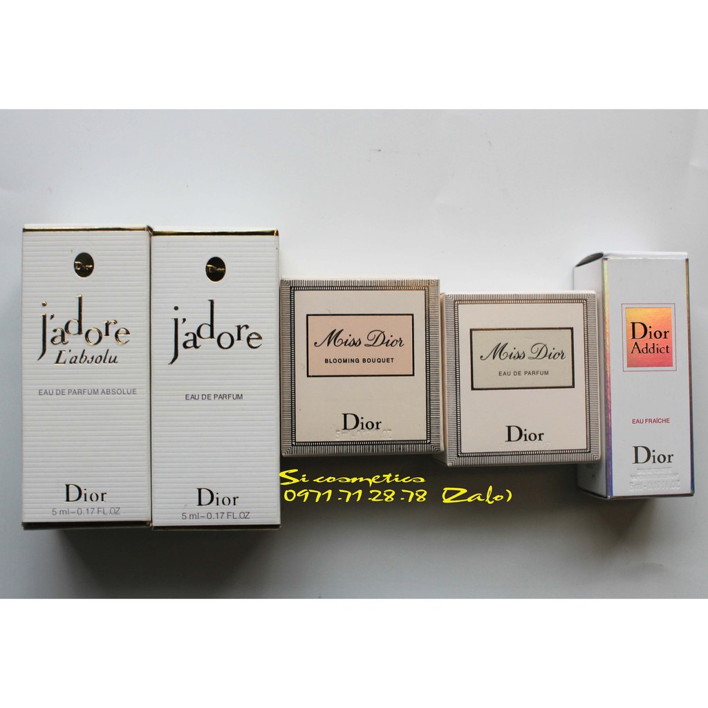 [ mini ] Nước hoa mini Dior 5ml