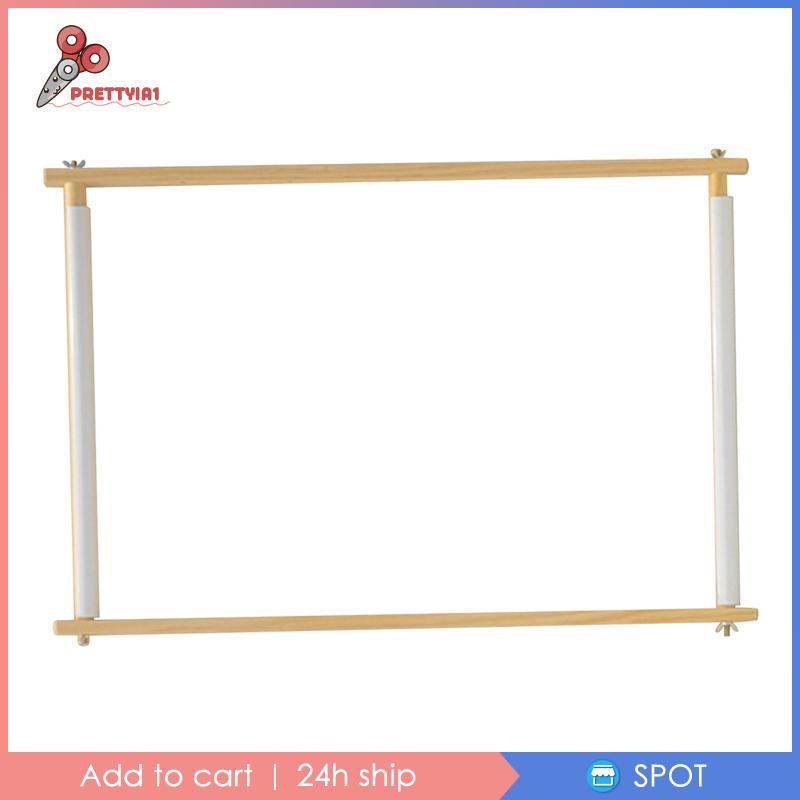 [Prettyia1] Khung Thêu Tranh Chữ Thập 39x48cm