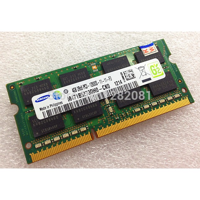 Ram Laptop 8GB 4GB DDR3 DDR3L Samsung Sk Hynix (PC3, PC3L) Bus 1600 mhz bh 3 năm