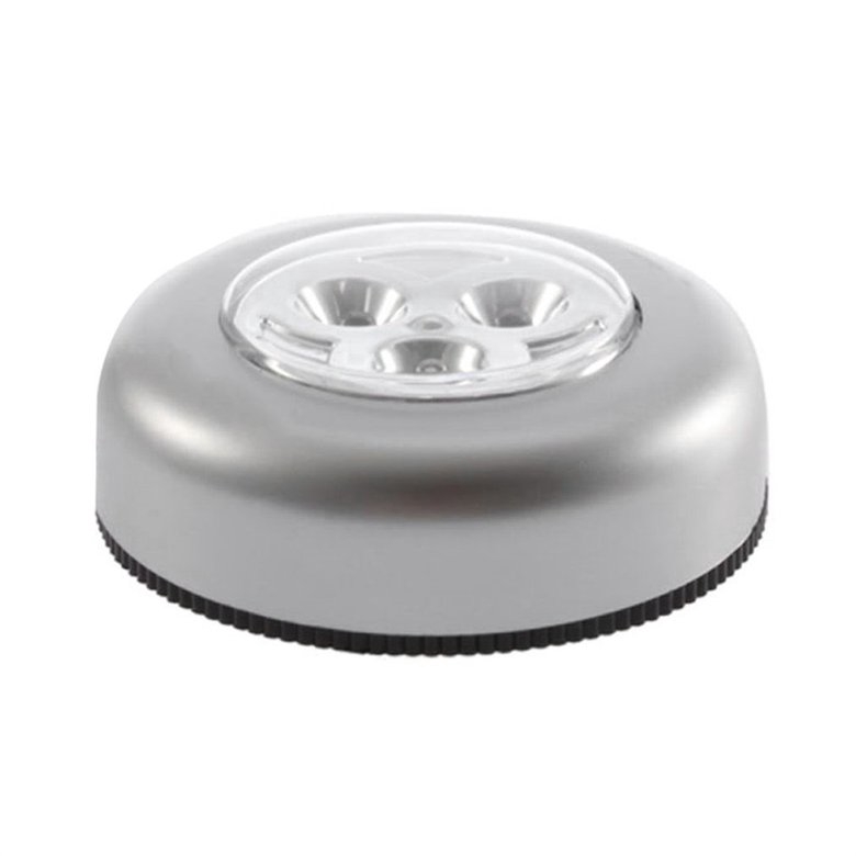 Đèn LED dán 3 bóng chạy pin cảm ứng chạm cho đầu giường nhà lều ngủ