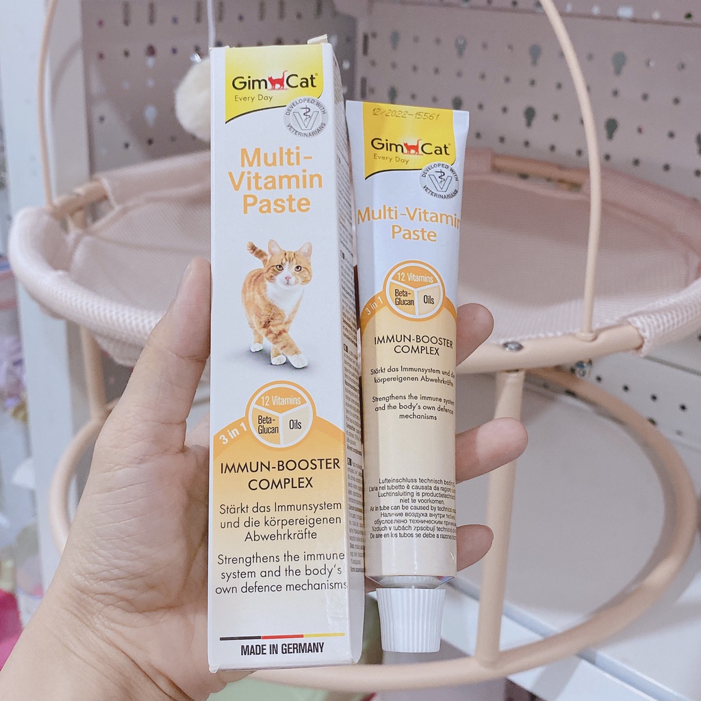 vitamin GIMCAT (nhập Đức) - cỏ mèo/ gel dinh dưỡng Gimcat
