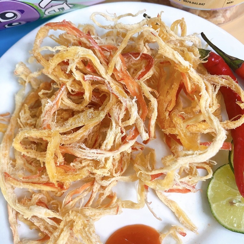 Mực xe hấp nước dừa 300g thơm ngon vị biển đạt chuẩn An toàn VSTP - Ăn vặt NUNU Hà Nội | BigBuy360 - bigbuy360.vn