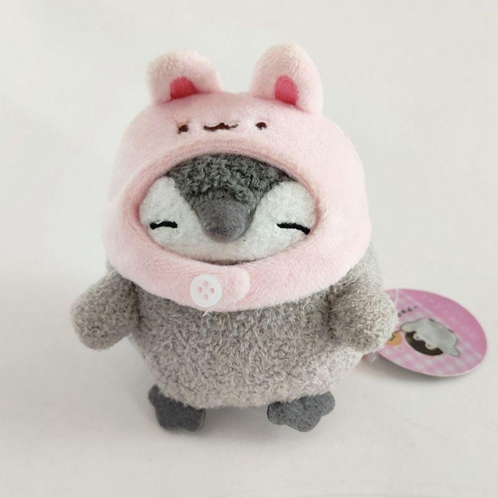 Móc Khóa Hình Chim Cánh Cụt Bằng Nhựa PP Dễ Thương Giá Đỡ