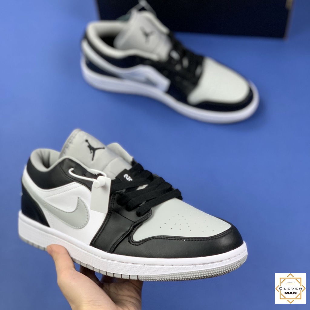 [FREESHIP+FULLBOX] Giày Thể Thao Sneakers AIR JORDAN 1 Low Shadow Cổ Thấp Màu đen Xám Cho Cả Nam Và Nữ Clever Man Store