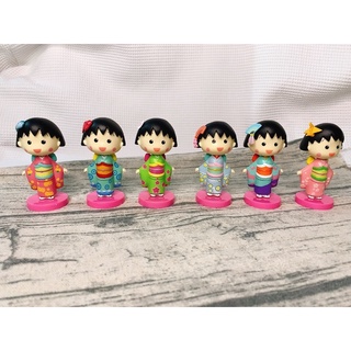 Set mô hình nhóc Maruko mặc kimono dễ thương (6 nhóc)