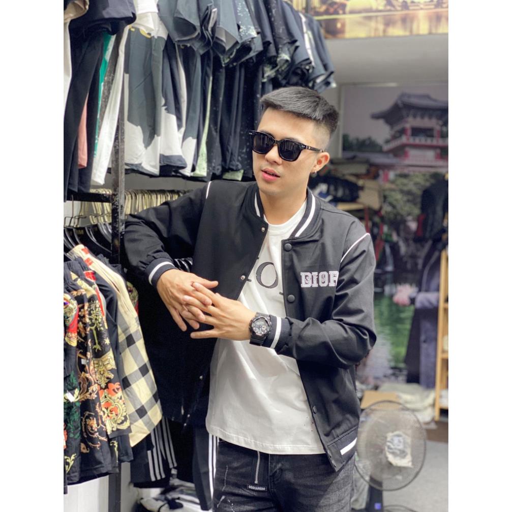 Áo khoác nam Bomber Dior cao cấp hai lớp