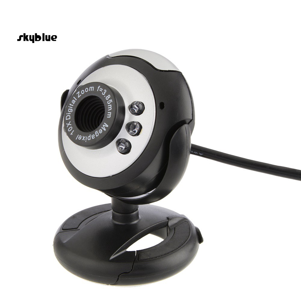 Webcam Hd 12.0mp 6 Led Cho Máy Tính