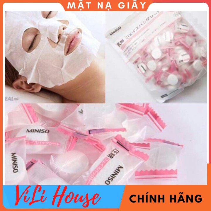[QUÀ] Mặt Nạ Giấy Miniso Nhật Bản – 1 Chiếc