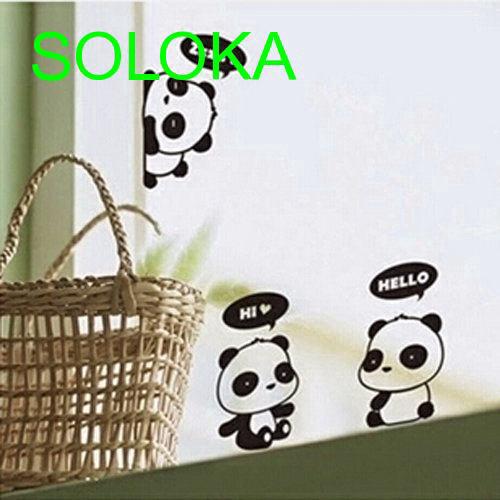 Decal Dán Tường Hình Gấu Trúc