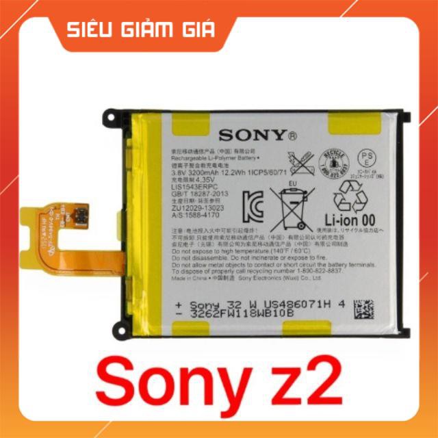 Pin Sony Xperia Z2/ D6502 | D6503 | D6543 | Dung Lượng 3200mAh xịn có bảo hành