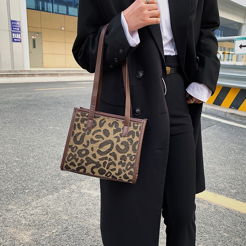 IELGY Túi tote Đeo Vai Cầm Tay In Họa Tiết Thời Trang Cho Nữ