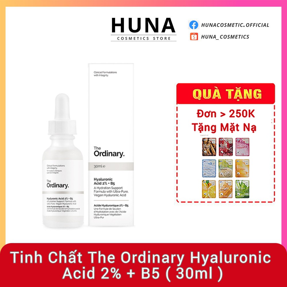 [AUTH] TINH CHẤT THE ORDINARY HYALURONIC ACID 2% + B5 ( 30ML )