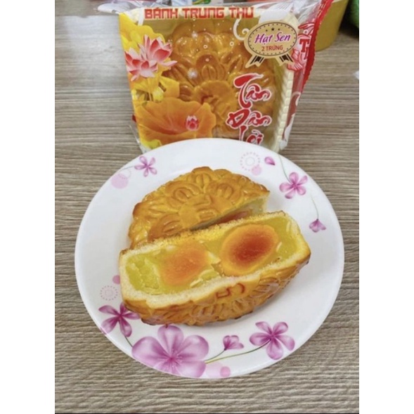 Trung thu Tân Dân Lợi hạt sen 2 trứng