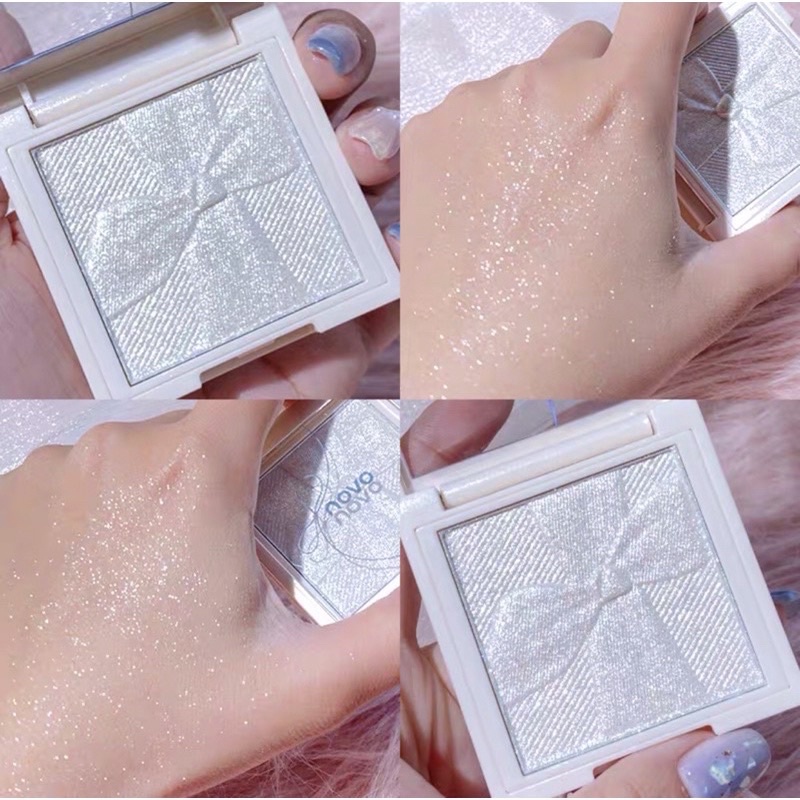 Phấn Bắt Sáng Highlight NOVO Silky Texture Phấn Nhũ Lâu Trôi Không Thấm Nước