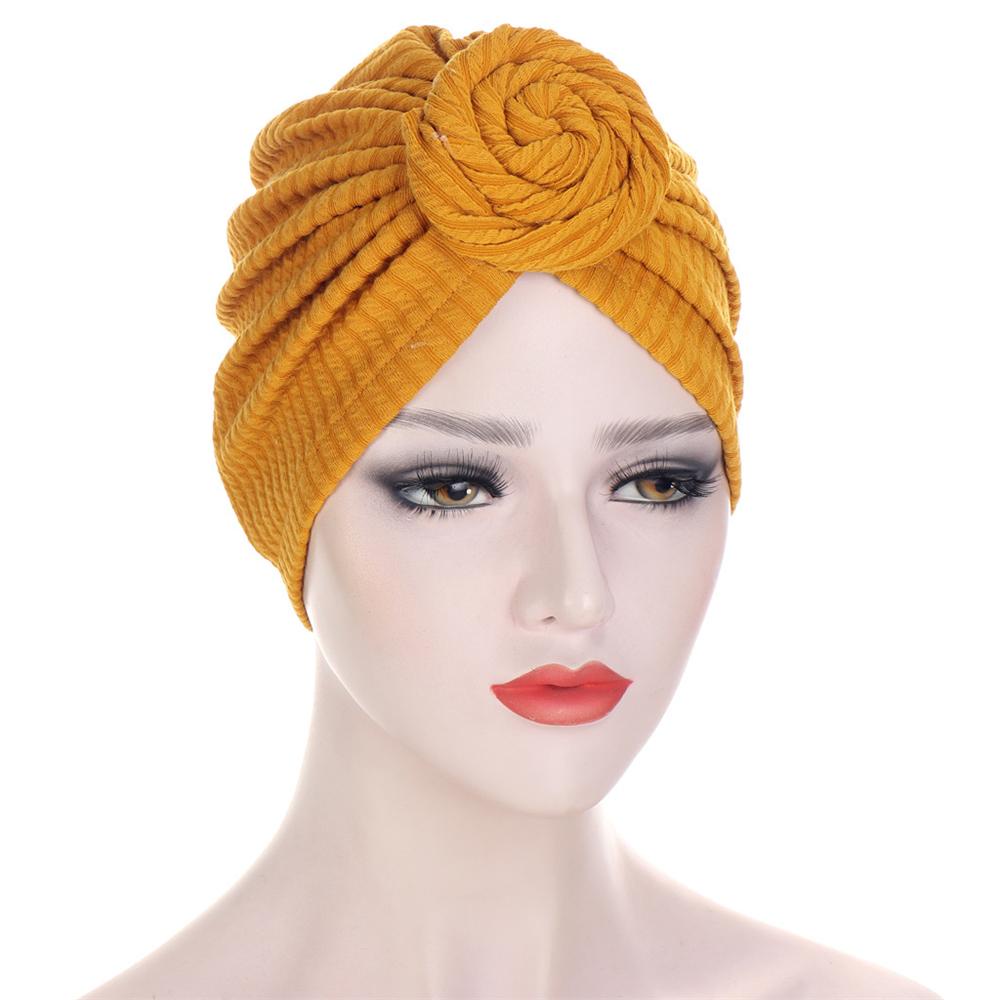 Khăn Trùm Đầu Turban Chất Liệu Cotton In Họa Tiết Cho Nữ