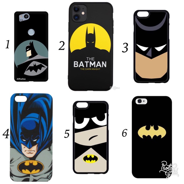 Ốp Điện Thoại Họa Tiết Batman Variations Of Batman Id8 Cho Xiaomi 7a S2 Note5 Note5A 6a 4a 4x 7 Realme 5s 5pro 5i C2 C1 3pro X 3