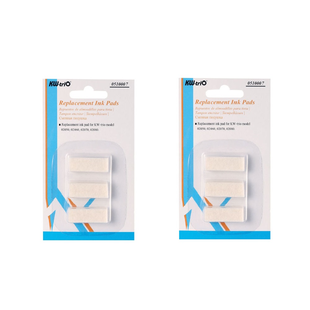 Đệm mực thay thế dùng cho máy đóng số  - Ink pad set