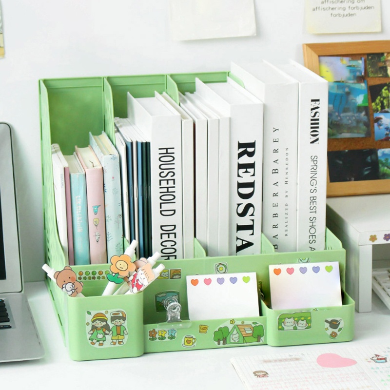 Hộc đựng tệp tài liệu hồ sơ đứng 4 ô dễ kéo/đẩy và chịu mài mòn