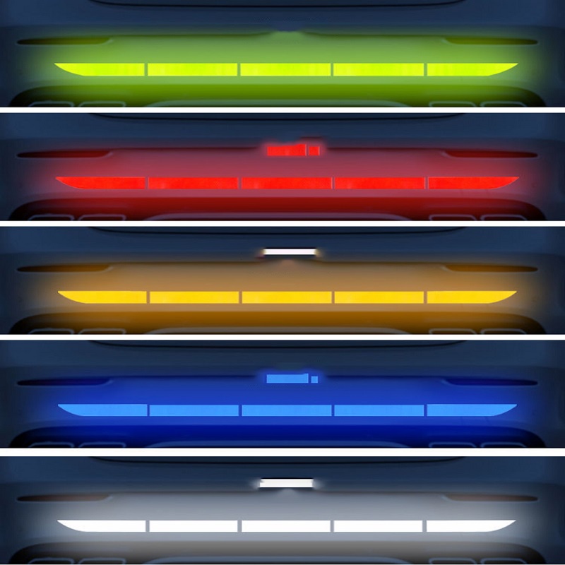 Bộ 5 Miếng Dán Phản Quang Cảnh Báo Dán Đuôi Xe Ô Tô